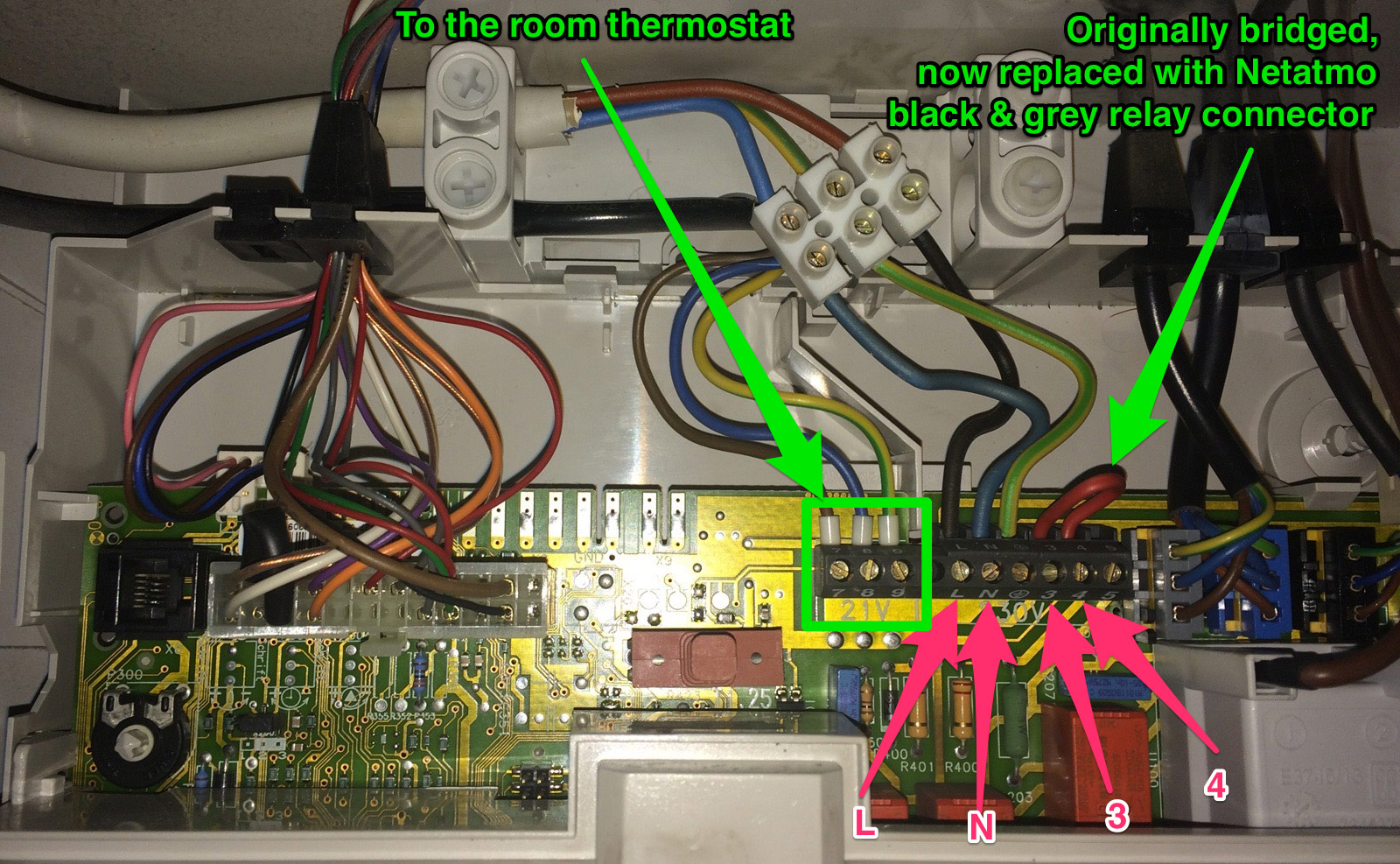 vaillant ecotec pro 28 thermostat wiring